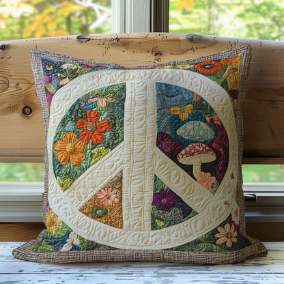 Flowers Hippie WM0308102CL Quilt Pillow Case