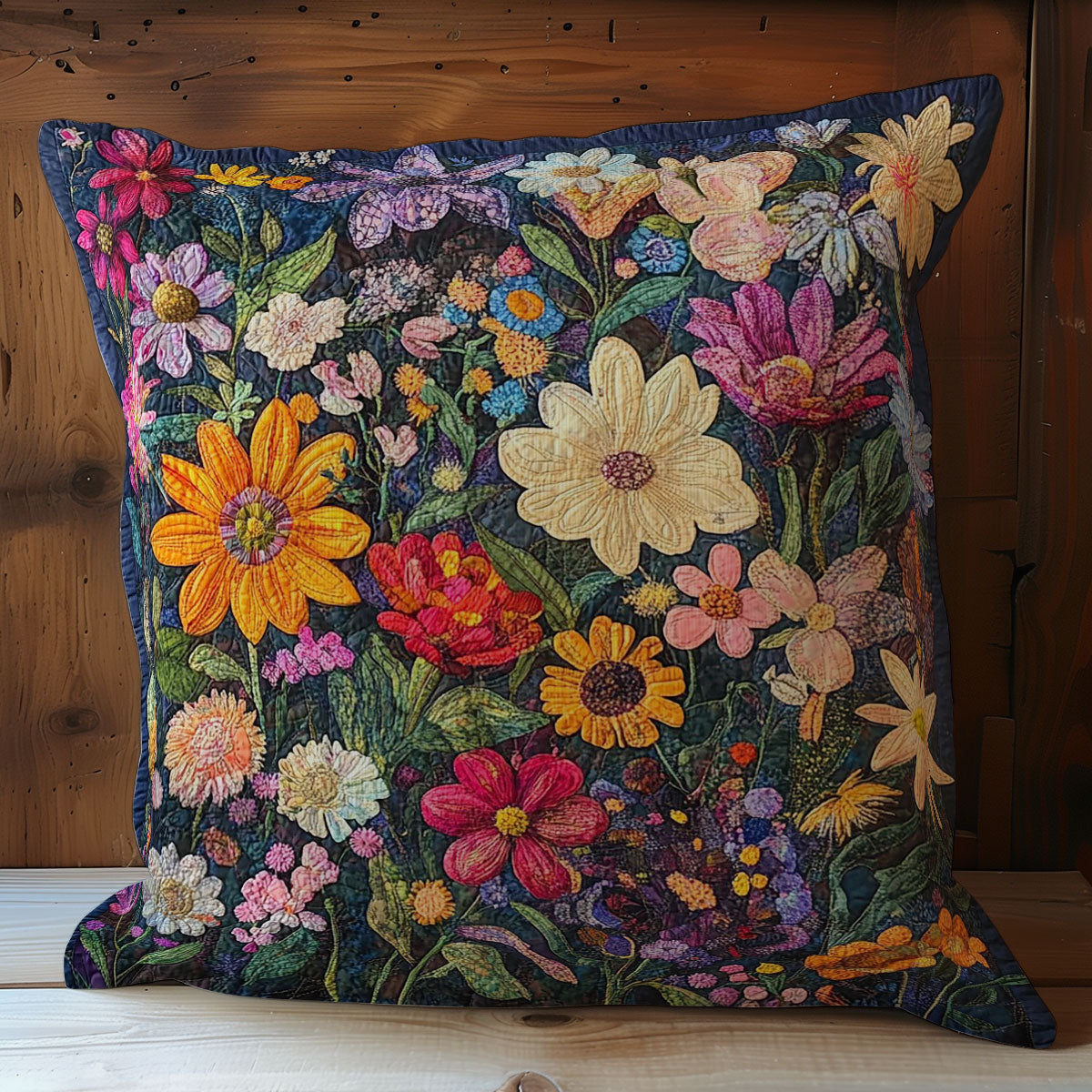 Flowers WM0208155CL Quilt Pillow Case