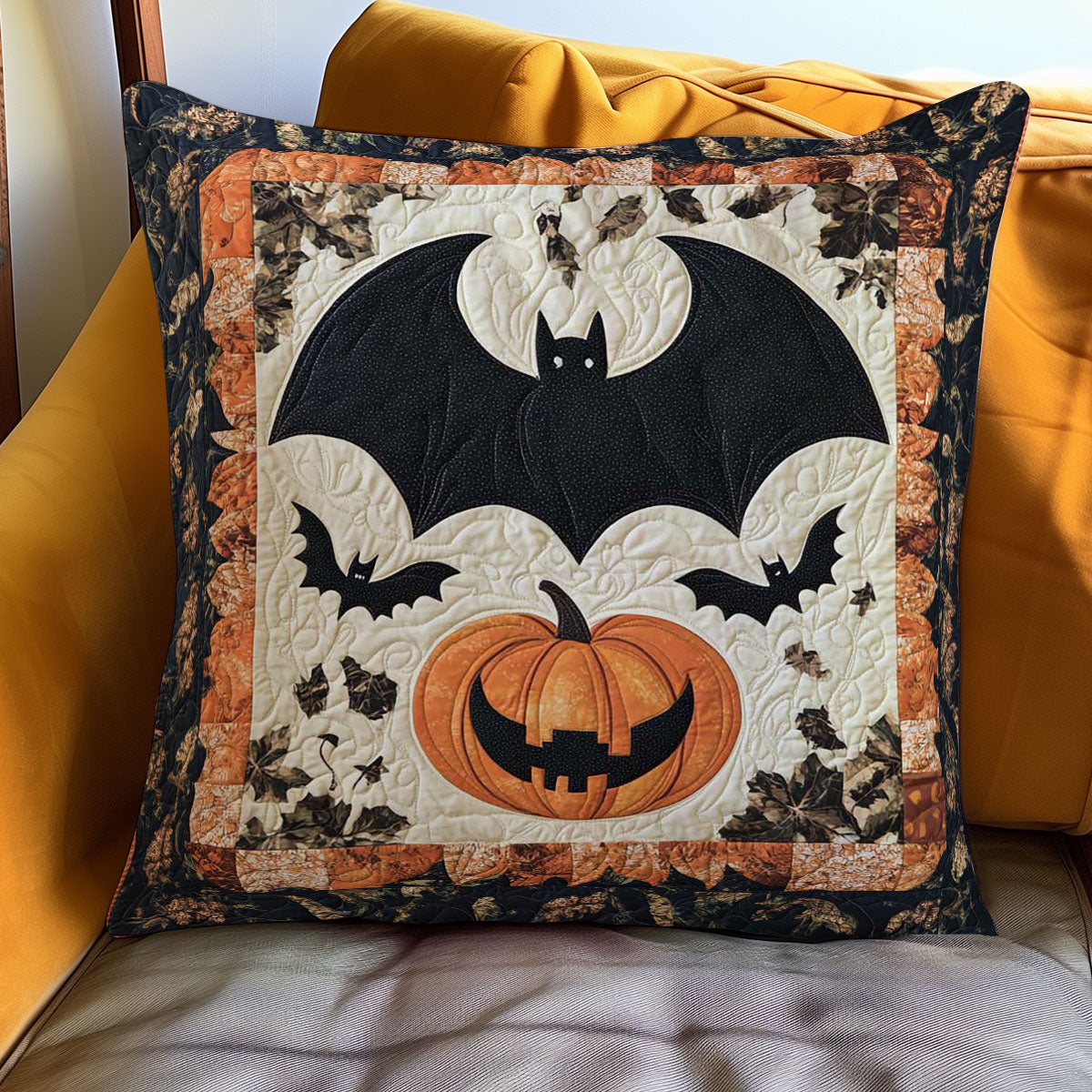 Flying Bat WN0803039CL Quilt Pillow Case