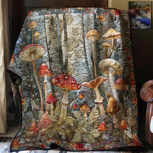 Forest Mushroom WN3007021CL Quilt