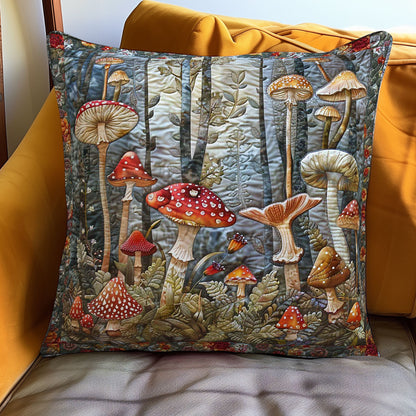 Forest Mushroom WN3007065CL Quilt Pillow Case