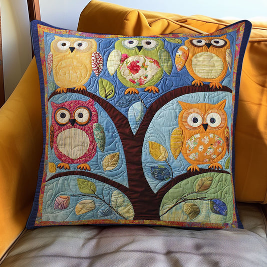 Forest Owl WN0308040CL Quilt Pillow Case