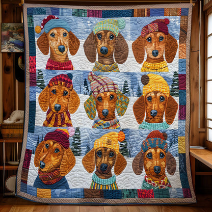 Freedom Dachshunds SR2308021CL Quilt