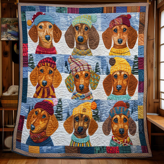 Freedom Dachshunds SR2308021CL Quilt