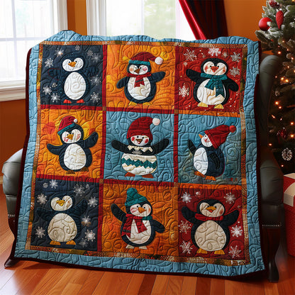 Friendly Penguins SR1908030CL Quilt