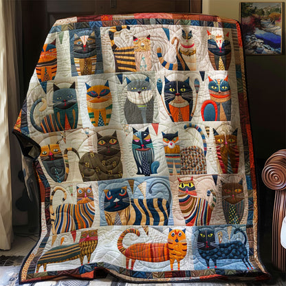 Funny Cats WN0908058CL Quilt