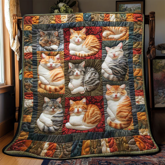 Furry Cats WN2108033CL Quilt