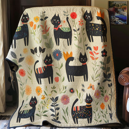 Garden Cats WM0308037CL Quilt