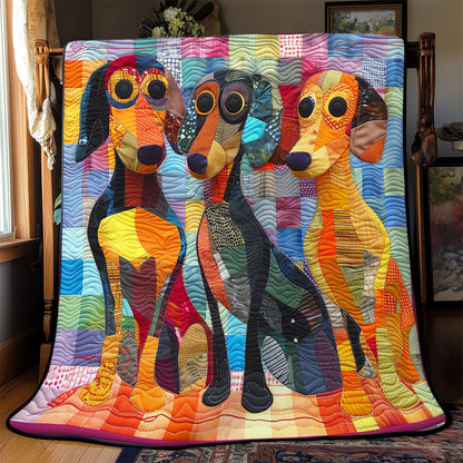 Gentle Dachshund WN2208074CL Quilt