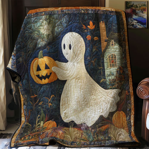 Ghost and Gourd Snug WN3107022CL Quilt