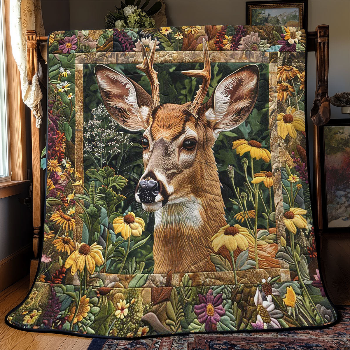 Giraffe Garden WN2108135CL Quilt