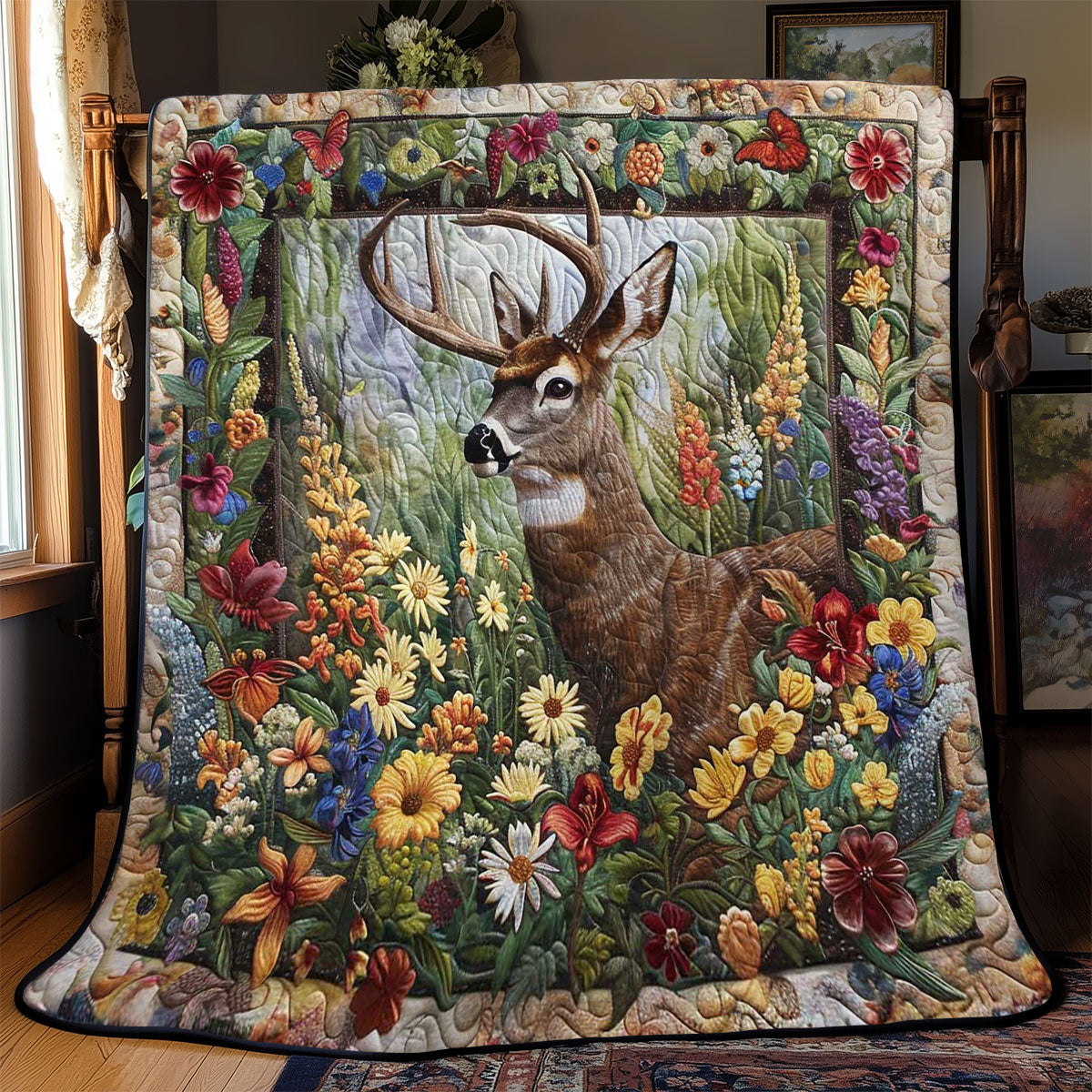 Giraffe Meadow WN2108133CL Quilt