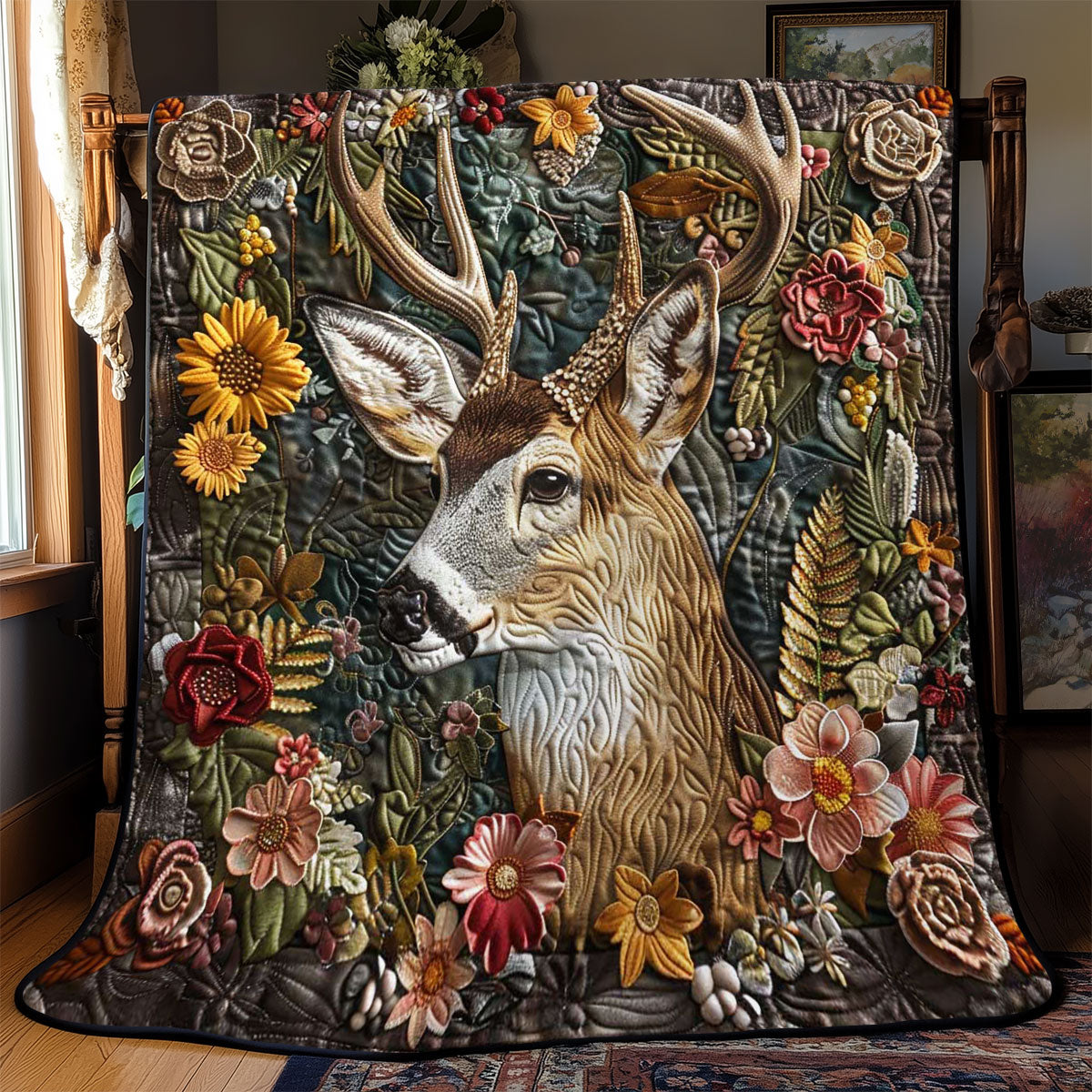 Giraffe Oasis WN2108140CL Quilt