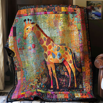 Giraffe Patchwork WN0708075CL Quilt