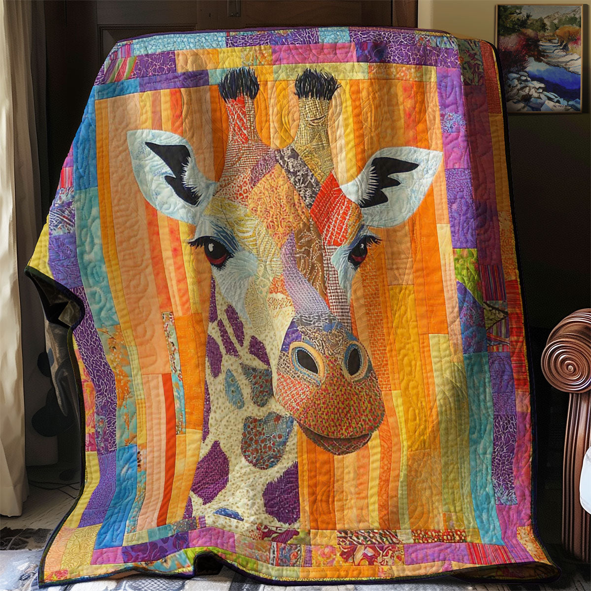 Giraffe Wonderland WN0708078CL Quilt