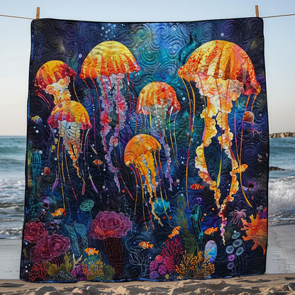 Glow Jellyfish WM2908048CL Quilt