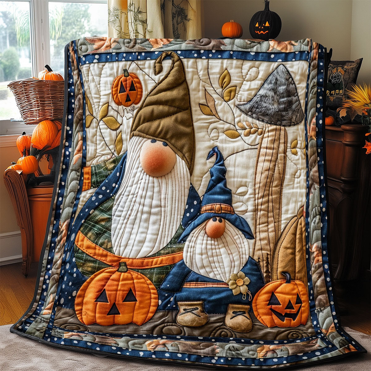 Gnomes Friend SR2008052CL Quilt