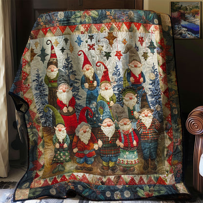 Gnomes Go Home WM1508029CL Quilt