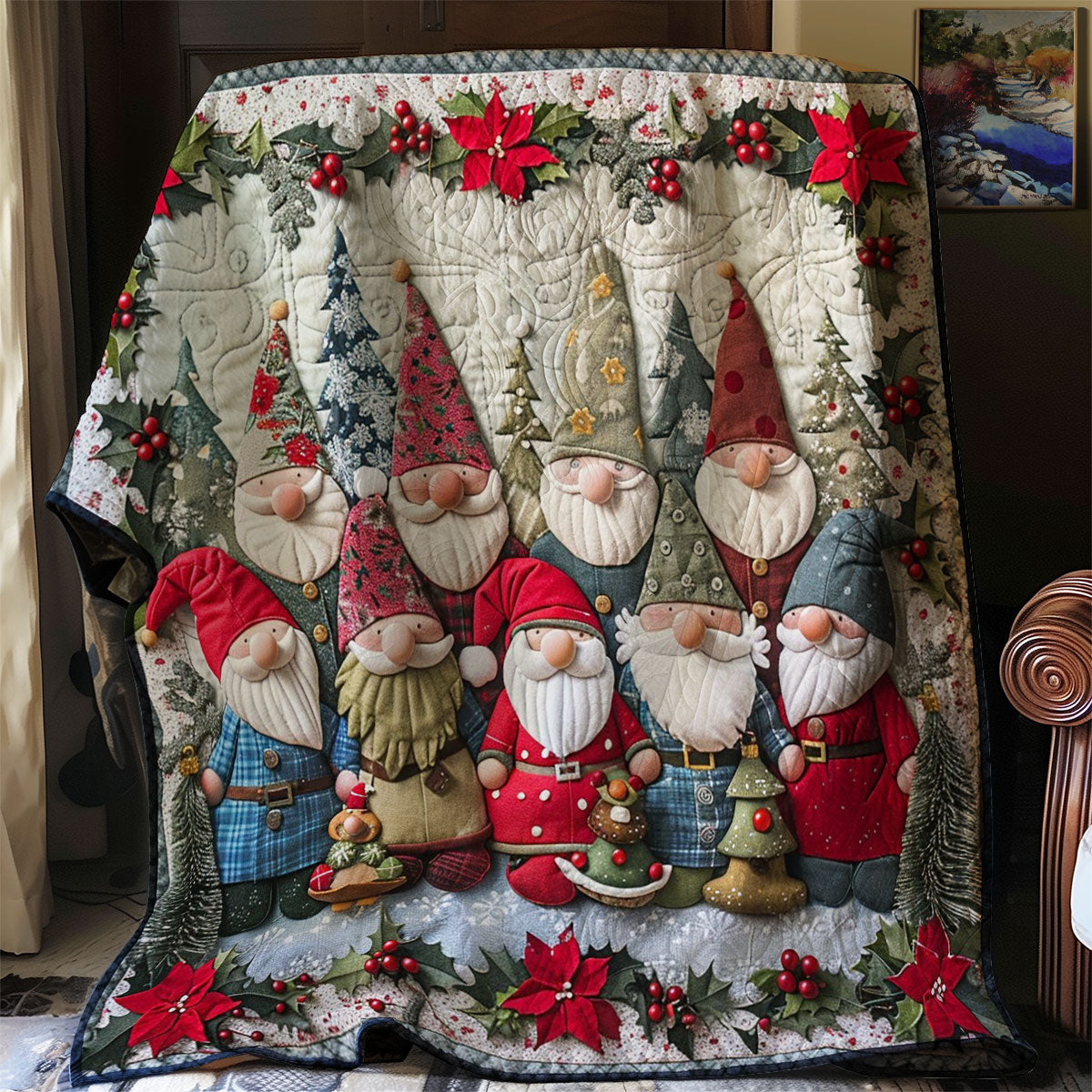 Gnomes WM2308088CL Quilt