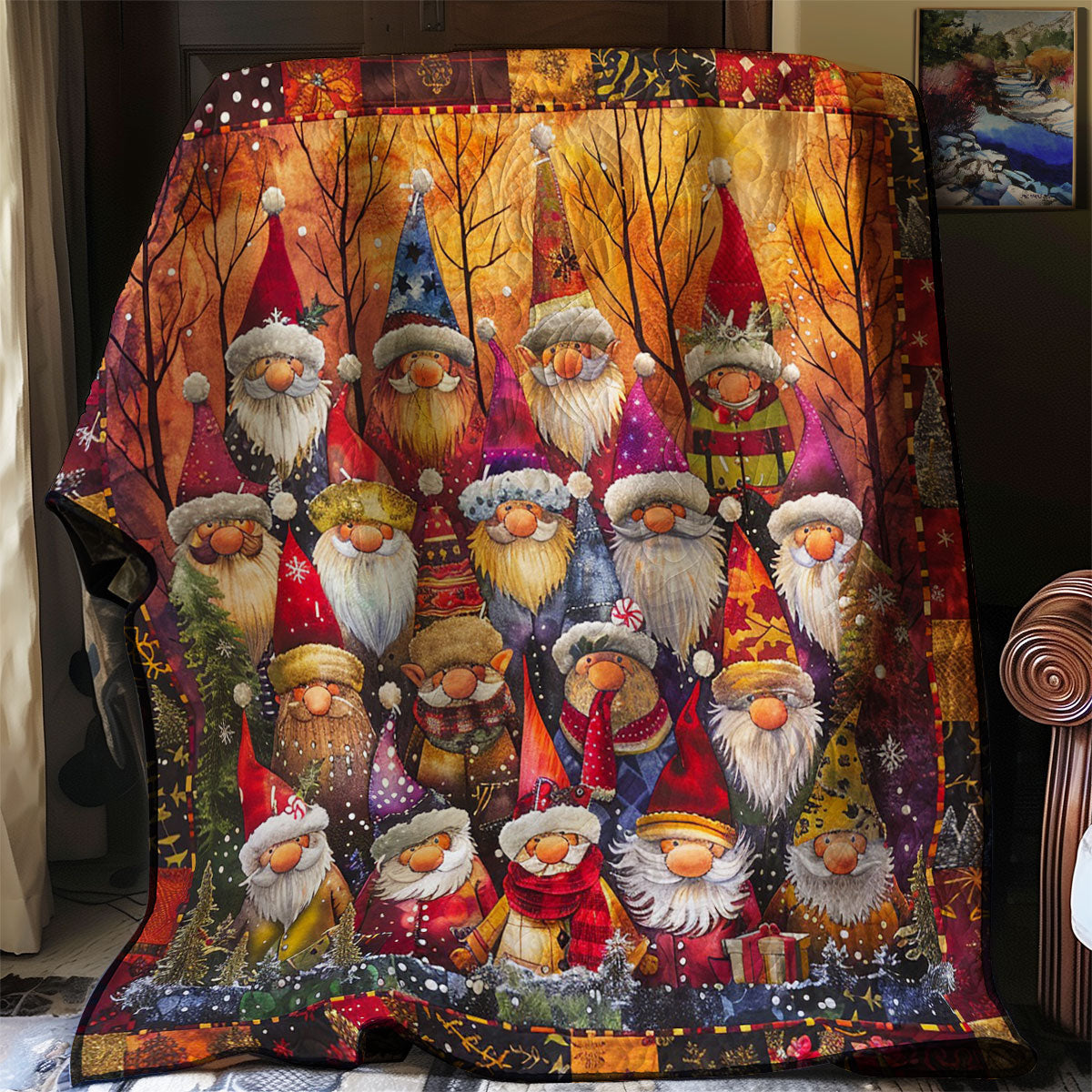 Gnomes WM2308090CL Quilt