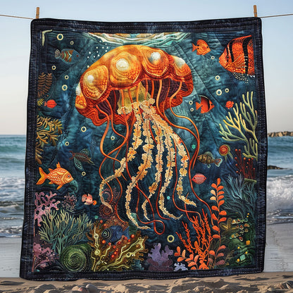 Golden Jellyfish SR1608002CL Quilt