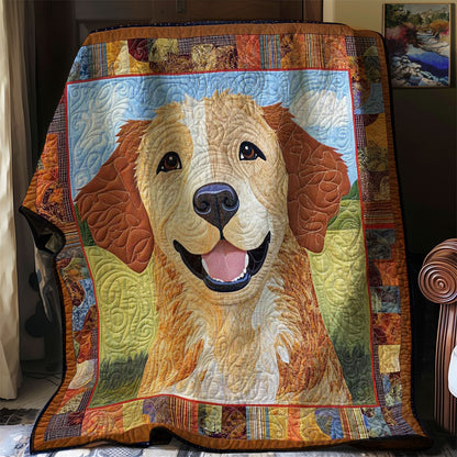 Golden Retriever Haven WN0608024CL Quilt