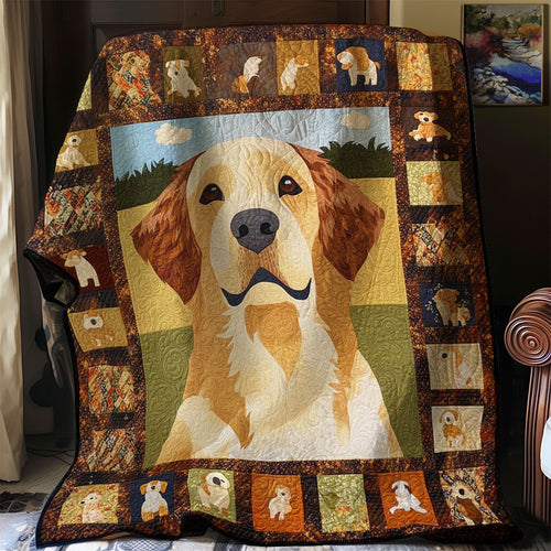 Golden Retriever Warm WN0608022CL Quilt