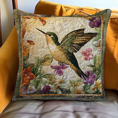 Graceful Hummingbird WN0108029CL Quilt Pillow Case