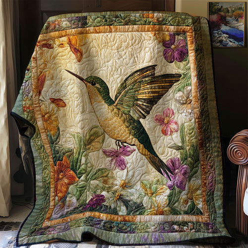 Graceful Hummingbird WN0108065CL Quilt