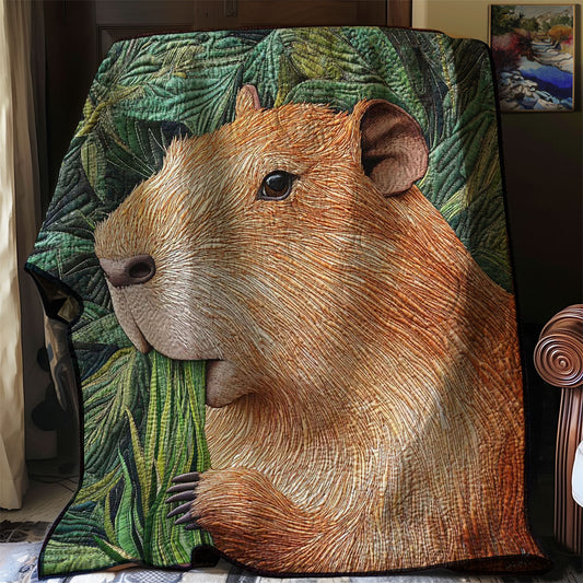 Grazing Capybara WN0708056CL Quilt