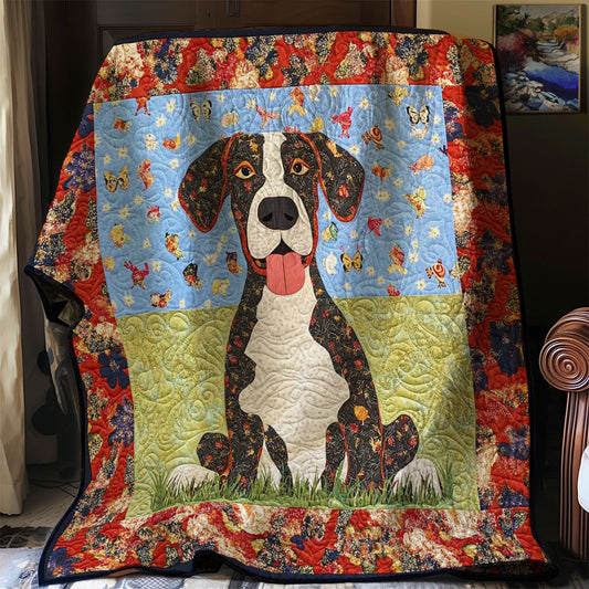 Great Dane Funny WN0608026CL Quilt