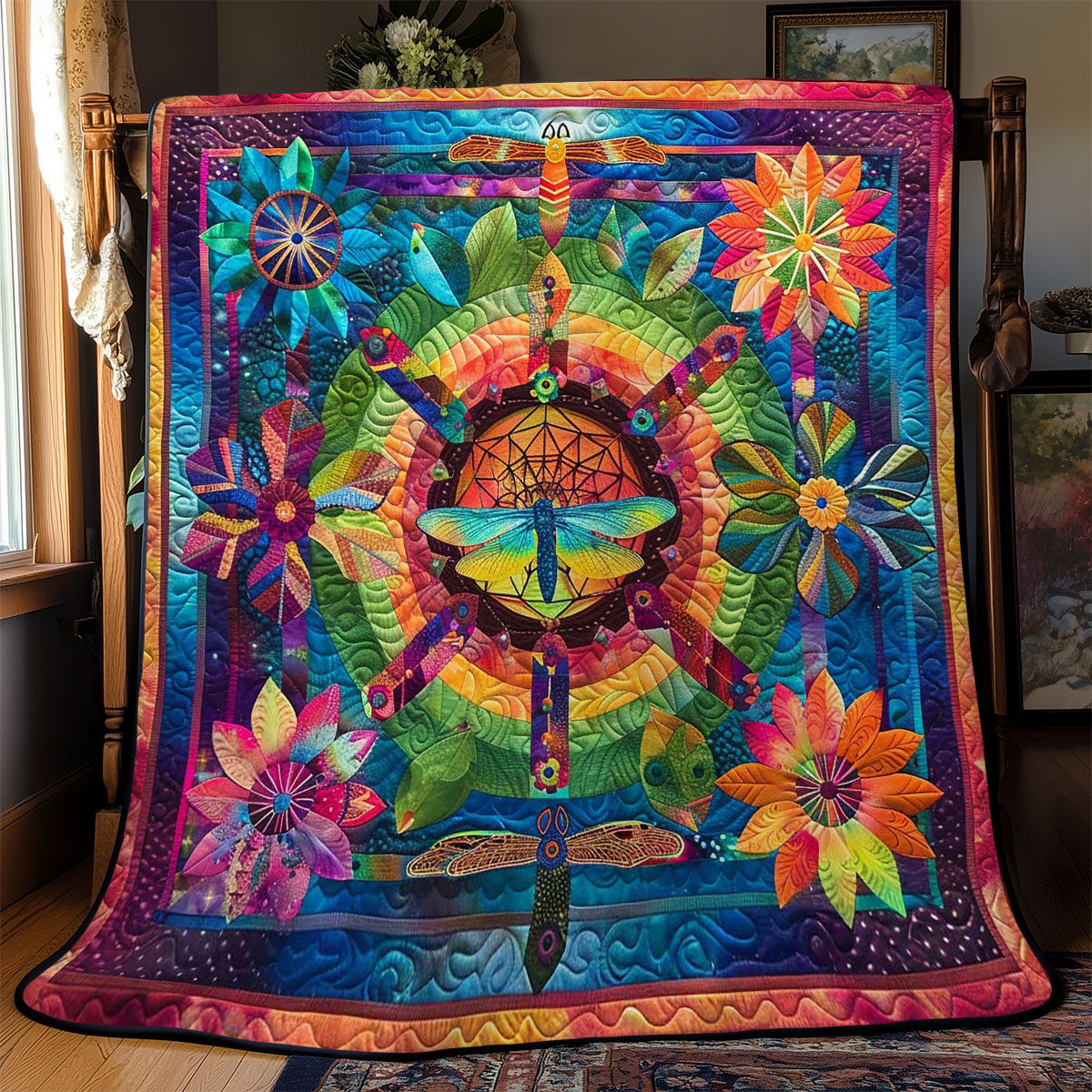 Guardian Of Dragonfly Dreams WN2708032CL Quilt