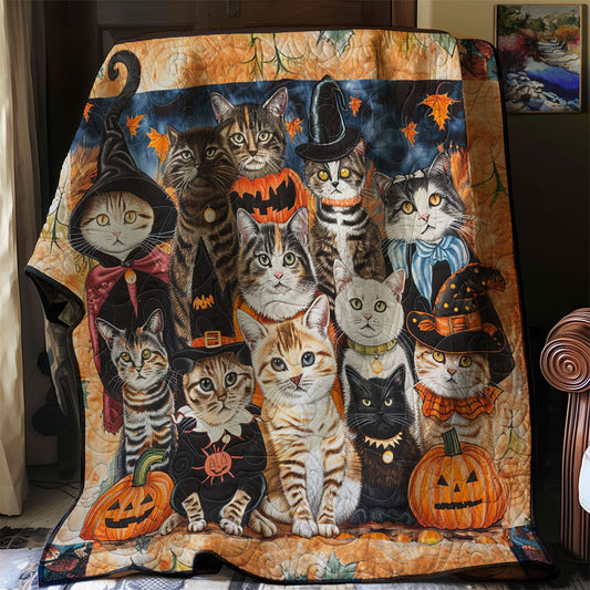 Halloween Cat WM3008006CL Quilt