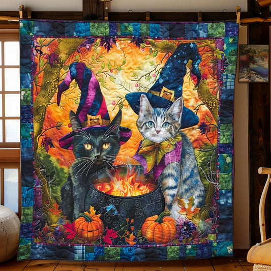 Halloween Cat's Spell WN1408041CL Quilt