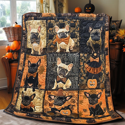 Halloween French Bulldog SR2008059CL Quilt