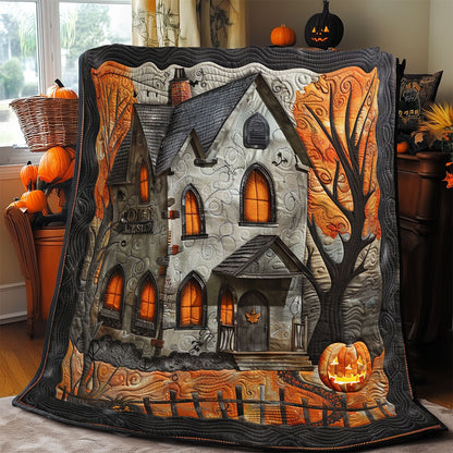 Halloween Haunted Manor SR1508005CL Quilt