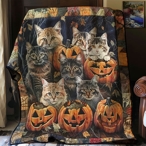 Halloween Kitty WM2908024CL Quilt