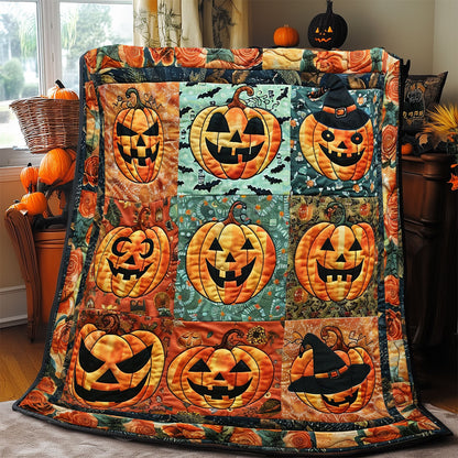 Halloween Pumpkins SR0908034CL Quilt