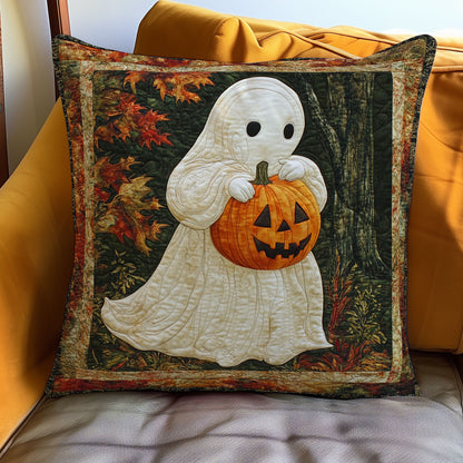 Halloween Spirit Cozy WN3107075CL Quilt Pillow Case