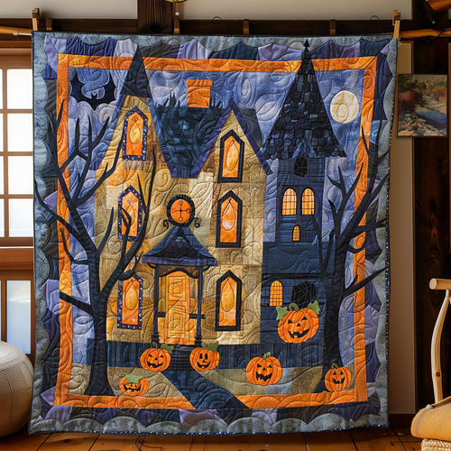 Halloween Spooky Haven WN1408077CL Quilt