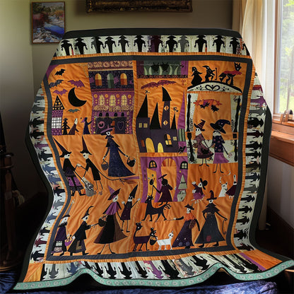 Halloween Witches' Magic Market WN3008044CL Quilt