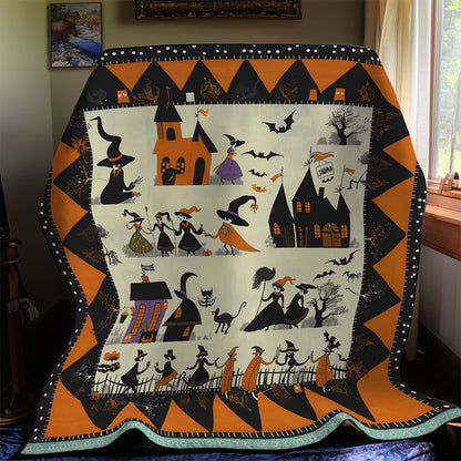 Halloween Witches' Potion Party WN3008037CL Quilt