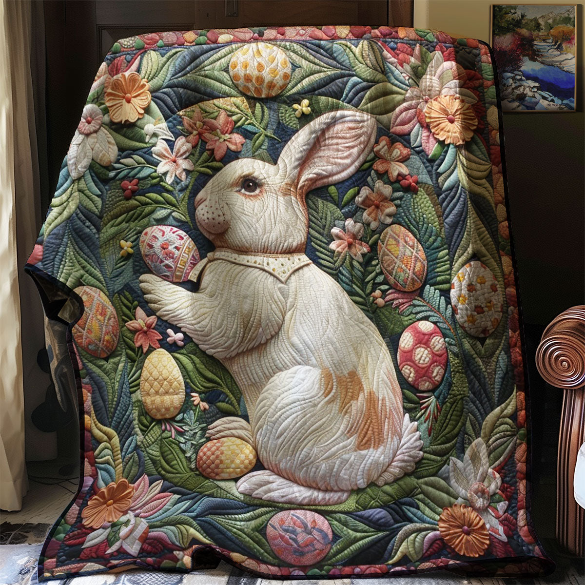 Happy Bunny WM2808013CL Quilt