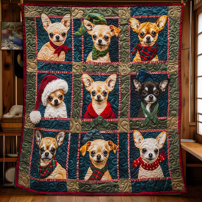 Happy Chihuahua SR2208043CL Quilt