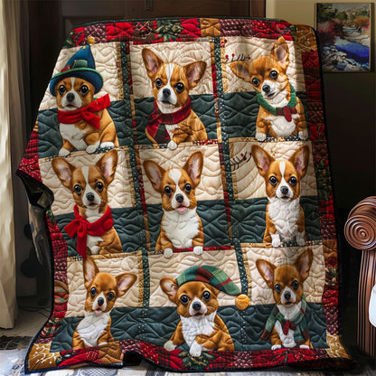 Happy Corgi WM2908017CL Quilt