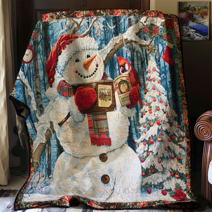 Happy Snowman WM2308031CL Quilt