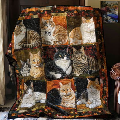 Harmonious Cats WN1508082CL Quilt