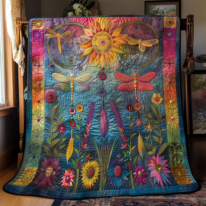 Harmony Of Dragonfly Dreams WN2708008CL Quilt