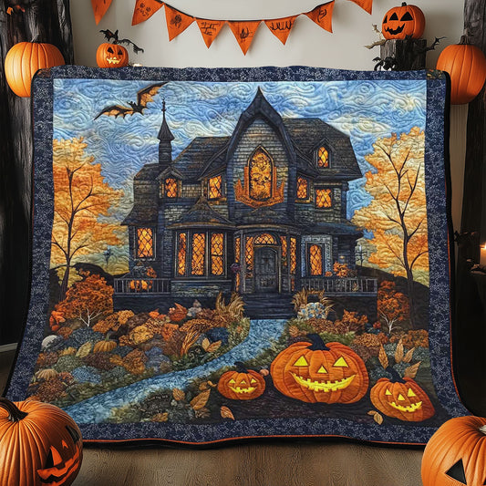 Haunted House WN0308009CL Quilt