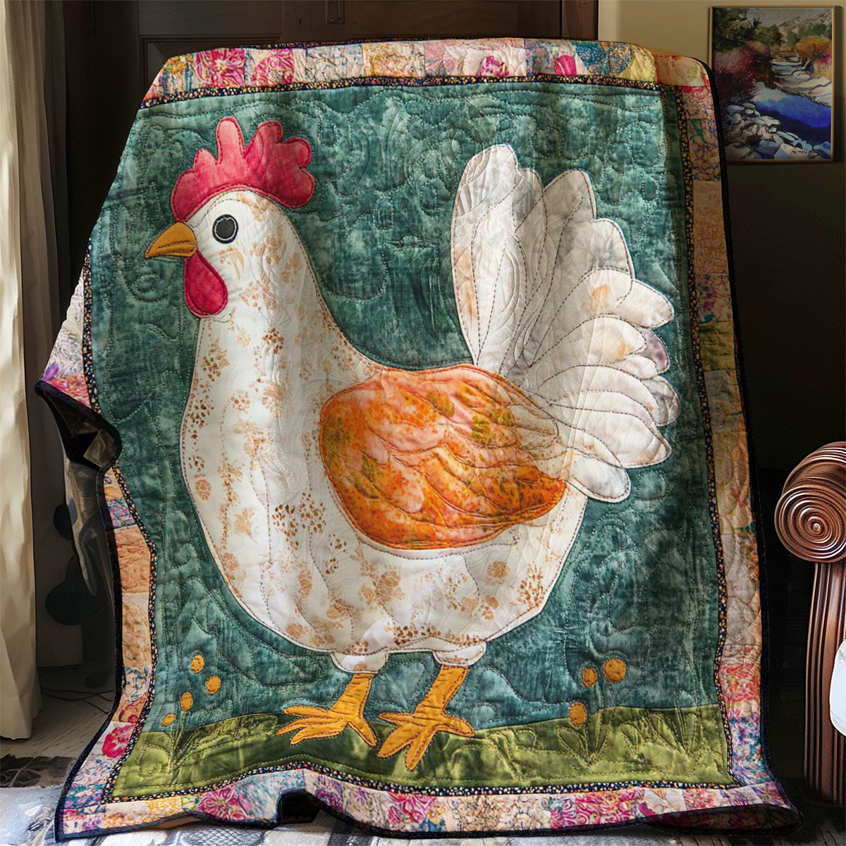 Hen Haven WN0508003CL Quilt